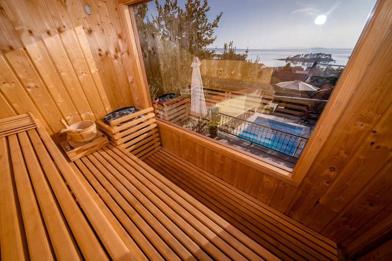Exquisite Villa With Heated Pool, Sauna, Breathtaking Landscape & Panoramic Views In Banjol 라브 0*,  크로아티아