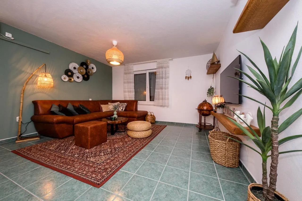 Exquisite Villa With Heated Pool, Sauna, Breathtaking Landscape & Panoramic Views In Banjol Rab Town